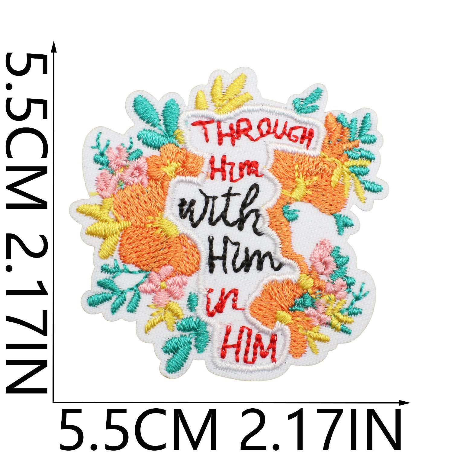 Wholesale Inspirational Embroidered Patch
